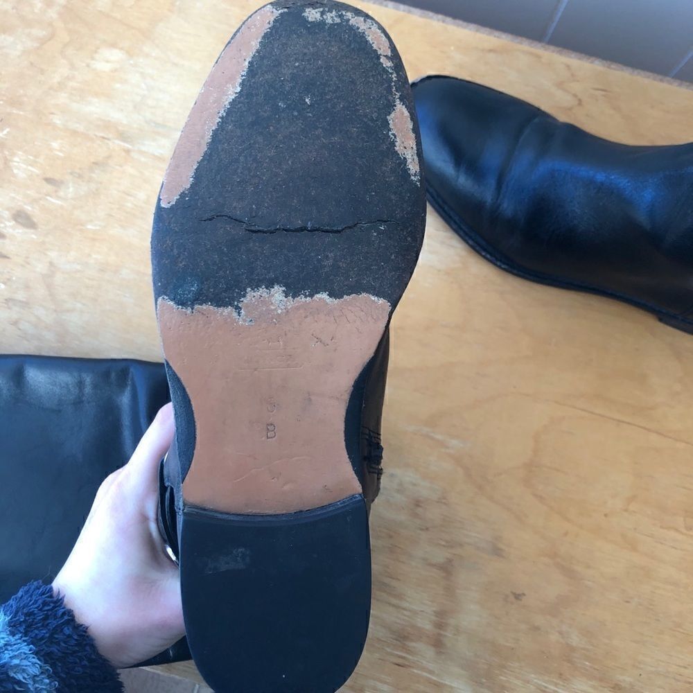 Coach Leather Marina Boots 6B *AS IS - Picture 9 of 10